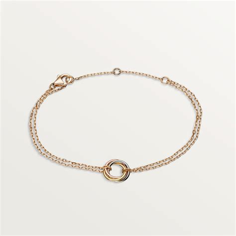 cartier trinity bracelet white